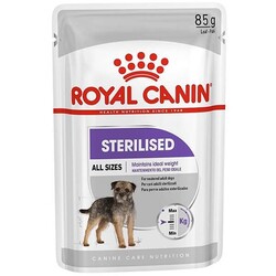 Royal Canin - Royal Canin Sterilised Pouch Konserve Köpek Maması 85 Gr