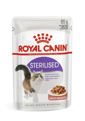 Royal Canin Sterilised Gravy Pouch Kısırlaştırılmış Kedi Konservesi 85 gr