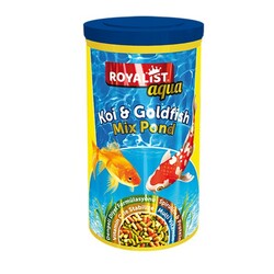 Royalist - Royalist Aqua Mix Pond Koi ve Japon Balığı Yemi 1000 ml