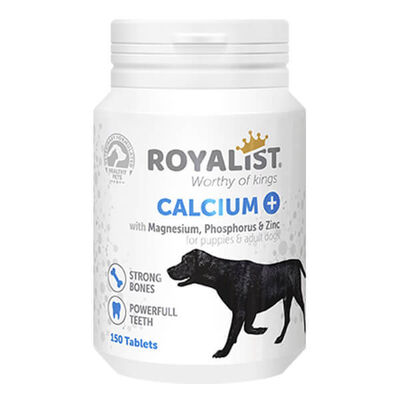 Royalist Calcium Köpekler İçin Kemik ve Diş Günçlendirici Tablet 150 Adet