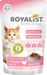 Royalist - Royalist Cat Kitten Chicken Tavuklu Kedi Yavru Pounch 85 Gr