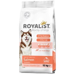 Royalist - Royalist Premium Somonlu Yetişkin Köpek Maması 15 Kg