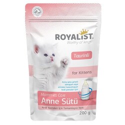 Royalist - Royalist Taurinli Yavru Kediler İçin Anne Sütü Ek Besin Takviyesi 200 Gr