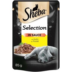 Sheba - Sheba Tavuklu Pouch Kedi Konservesi 85gr