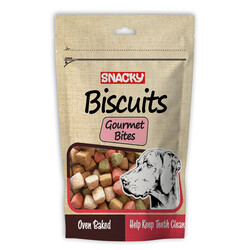 Snacky - Snacky Gourmet Bites Köpek Bisküvisi 200 gr