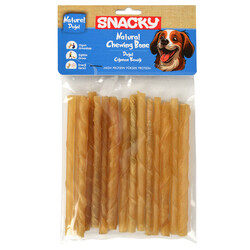 Snacky - Snacky Natural Köpek Burgu Çubuk 13 cm 15 Adet