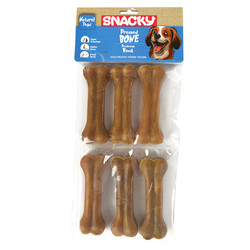 Snacky - Snacky Natural Köpek Çiğneme Kemiği 10 cm 6 Adet