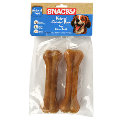 Snacky Natural Köpek Çiğneme Kemiği 13 cm 2 Adet