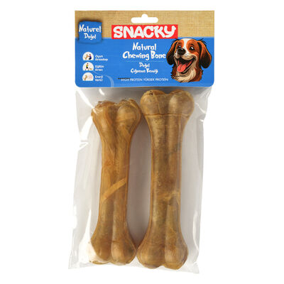 Snacky Natural Köpek Çiğneme Kemiği 15 cm 2 Adet