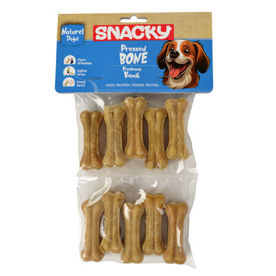 Snacky Natural Köpek Çiğneme Kemiği 5 cm 10 Adet