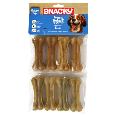 Snacky Natural Köpek Çiğneme Kemiği 7,5 cm 8 Adet
