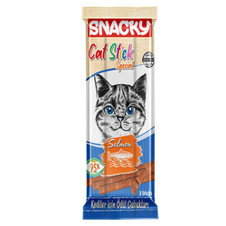 Snacky - Snacky Stick Somonlu Kedi Ödülü 3x5 gr