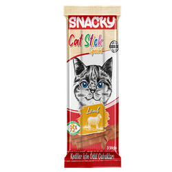 Snacky - Snacky Stick Kuzulu Kedi Ödülü 3x5 gr