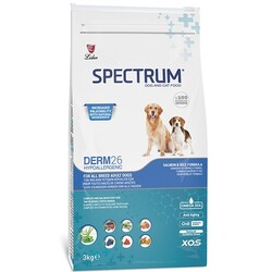 Spectrum - Spectrum Adult Derm26 Hipoalerjenik Somonlu Yetişkin Köpek Maması 3 Kg
