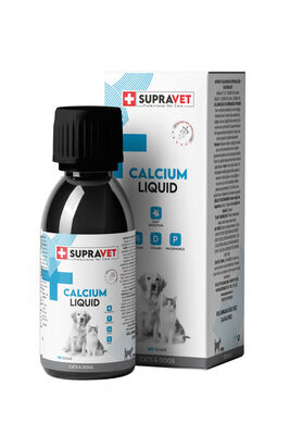 Supravet Calcium Kedi ve Köpekler Sıvı Kalsiyum Damla 100 ml
