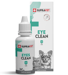 supravet - Supravet Eye Clean Kedi ve Köpek Göz Temizleme Solüsyonu 50 ml