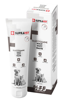 Supravet Glucosamine Kedi-Köpek Eklem ve Kas Destekleyici Malt Paste 100 gr