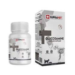 supravet - Supravet Glucosamine Kedi ve Köpek Eklem Sağlığı Güçlendirici Tablet 75 Adet