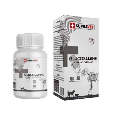 Supravet Glucosamine Kedi ve Köpek Eklem Sağlığı Güçlendirici Tablet 75 Adet
