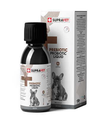 Supravet Köpekler İçin Sıvı Probiyotik ve Prebiyotik Takviyesi 100 ml