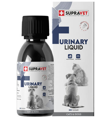 Supravet Urinary Kedi ve Köpek İdrar Sağlığı Sistem Destekleyici Sıvı Damla 100 ml