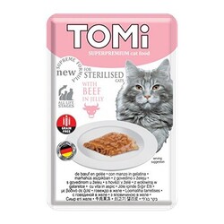 Tomi - Tomi Dana Etli Kısırlaştırılmış Pouch Kedi Konservesi 85 Gr