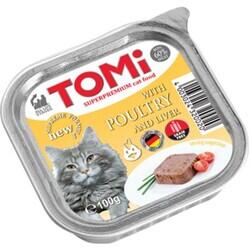 Tomi - Tomi Kanatlı Eti ve Kaz Ciğerli Pate Kedi Konservesi 100 Gr
