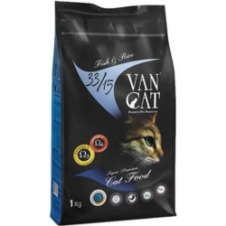 Vancat - Vancat Balıklı Yetişkin Kedi Maması 1 Kg
