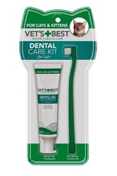 Vets Best - Vets Best Kedi Diş Macunu ve Fırçası