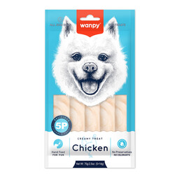 Wanpy - Wanpy Tavuklu Krema Köpek Ödülü 5x14 gr