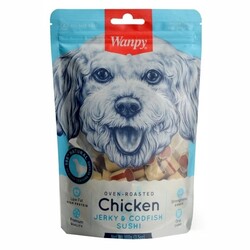 Wanpy - Wanpy Tavuklu Ve Morina Balıklı Köpek Ödülü 100 gr