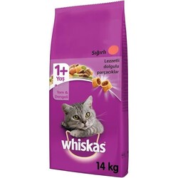 Whiskas - Whiskas Biftekli ve Havuçlu Yetişkin Kedi Maması 14 kg