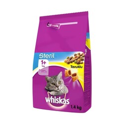 Whiskas - Whiskas Tavuklu Kısırlaştırılmış Kedi Maması 1.4 kg