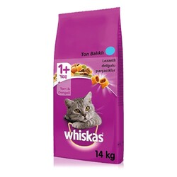 Whiskas - Whiskas Ton Balıklı ve Sebzeli Yetişkin Kedi Maması 14 kg