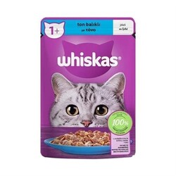 Whiskas - Whiskas Pouch Ton Balıklı Yetişkin Kedi Konservesi 85 gr