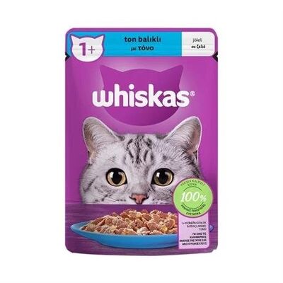 Whiskas Pouch Ton Balıklı Yetişkin Kedi Konservesi 85 gr