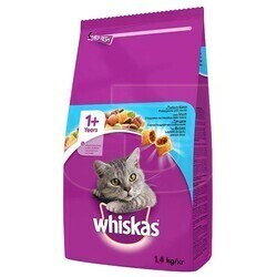 Whiskas - Whiskas Ton Balıklı ve Sebzeli Yetişkin Kedi Maması 1.4 kg